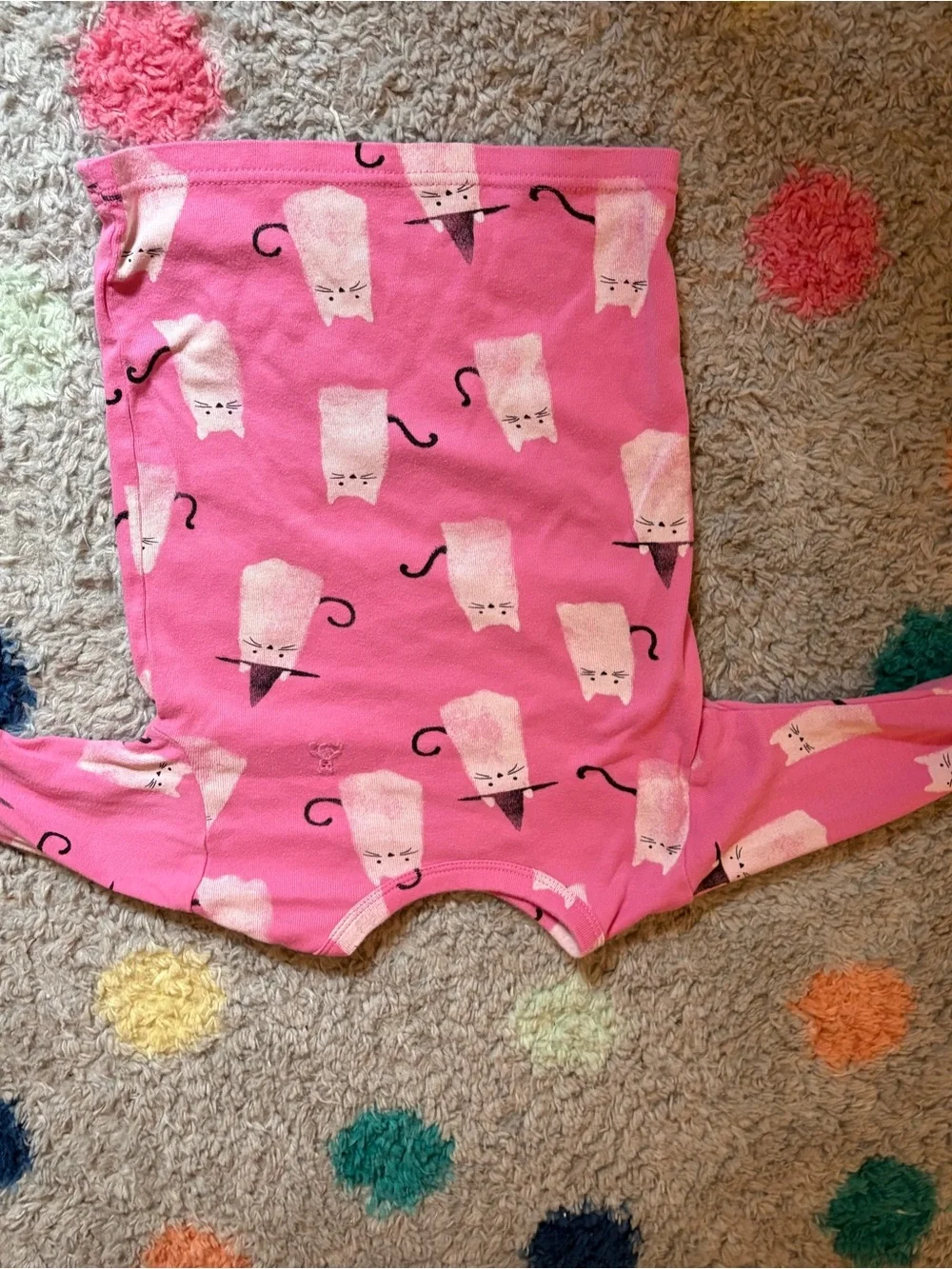 GAP Pink Cat Witch Kids PJ Set (5T)